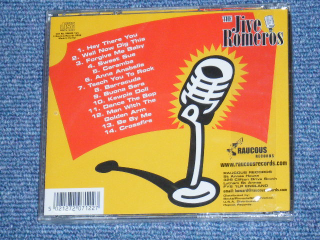 画像: THE JIVE ROMEROS - COME ROCK WITH US / 2003 UK ORIGINAL Brand New Sealed CD  