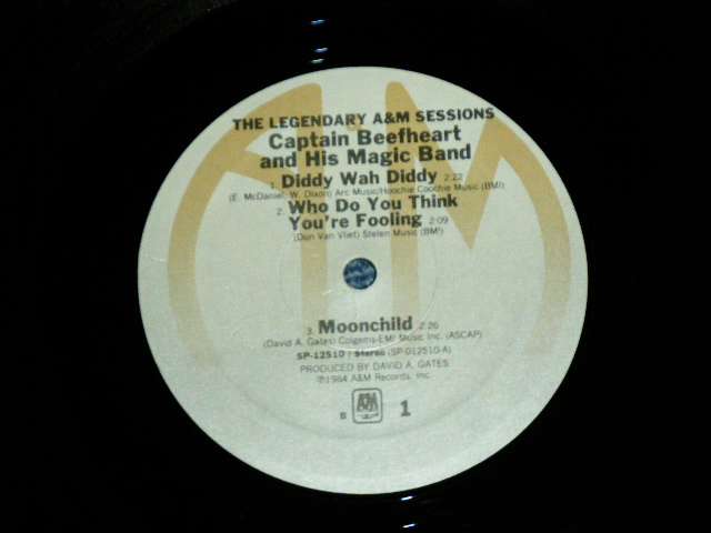 画像: CAPTAIN BHEEFHEART and His Magic Band - THE LEGENDARY A&M SESSIONS ( ALL RARE TRACKS ) / 1984 US ORIGINAL PROMO  Used LP 