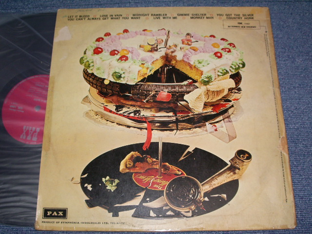 画像: ROLLING STONES - LET IT BLEED /  1969 ISRAEL ORIGINAL LP 