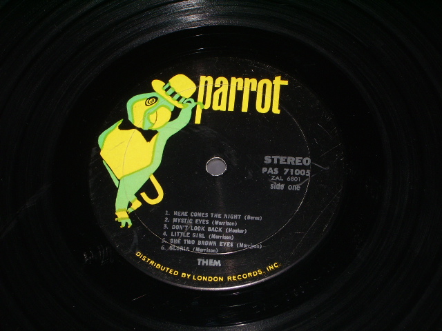 画像: THEM(VAN MORRISON) - THE ORIGINAL HIT GLORIA / 1966 US SECOND PRESS COVER  Stereo LP 