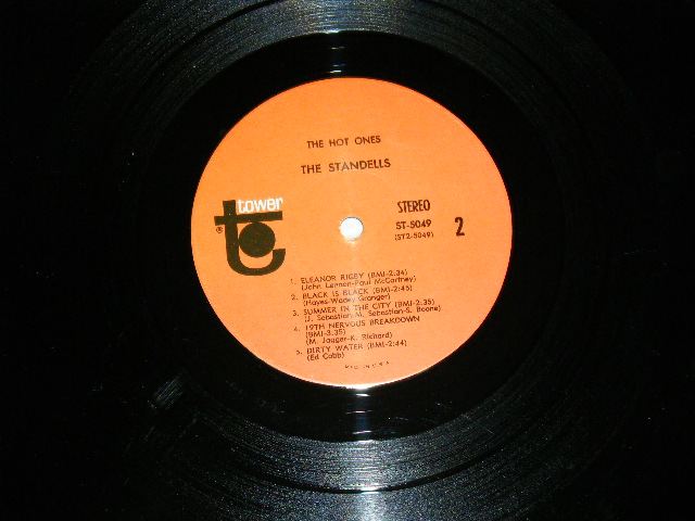 画像: THE STANDELLS - THE HOT ONES! /1966 US ORIGINAL STEREO  LP 