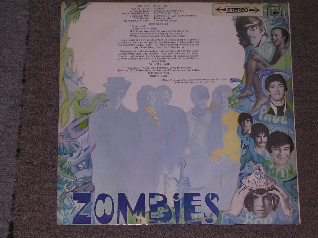 画像: ZOMBIES - ODESSEY ORACLE / 1968 UK STEREO LP 