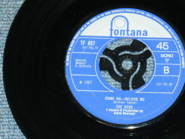 画像: THE HERD - PARADISE LOST / 1967 UK ORIGINAL 7"Single