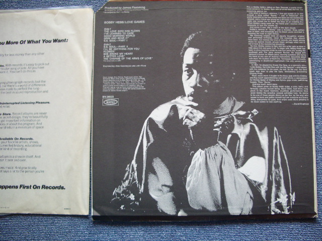 画像: BOBBY HEBB - LOVE GAMES / 1970 US ORIGINAL LP 