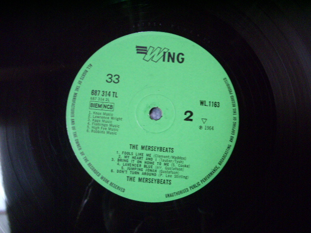 画像: THE MERSEY BEATS -THE MERSEY BEATS  /  1965 UK REISSUE Mono  LP