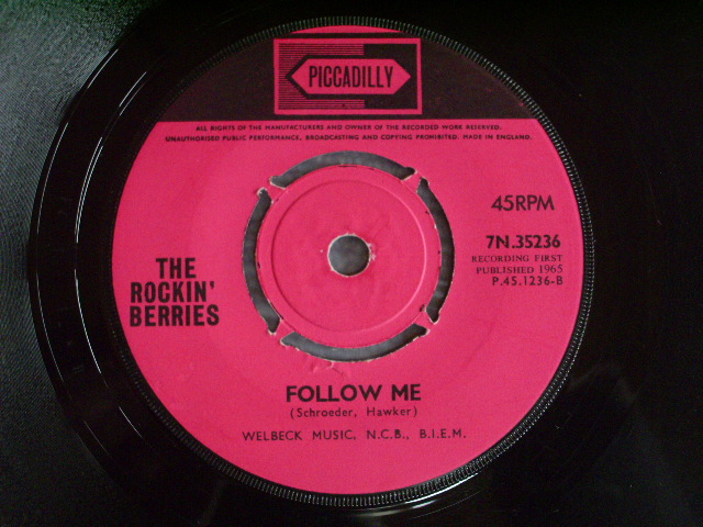 画像: ROCKIN' BERRYS - POOR MAN'S SON    / 1965  UK ORIGINAL 7"SINGLE