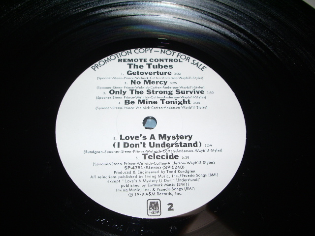 画像: THE TUBES  - THE TUBES(1st Album) (MINT-/MINT-) / 1975 Version US AMERICA REISSUE Used LP