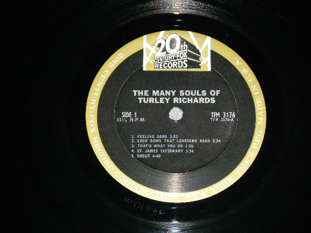 画像: TURLEY RICHARDS - THE MANY SOULS OF  / 1965  US ORIGINAL Used MONO LP