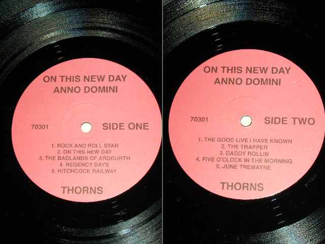 画像: ANNO DOMINI - ON THE NEW DAY / 1990'S EU RE-PRO  REISSUE  LP 