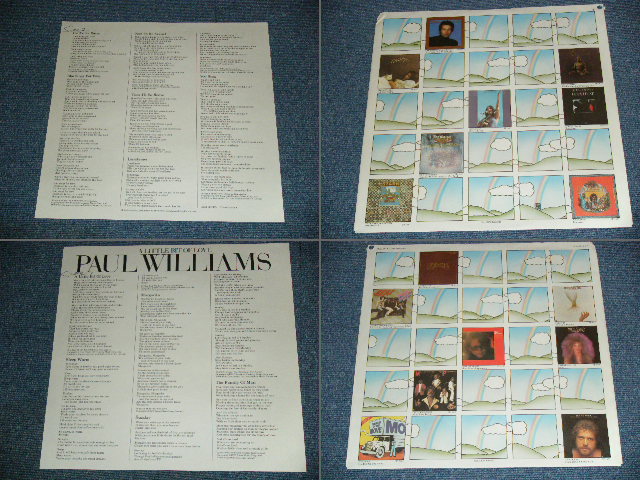 画像: PAUL WILLIAMS - A LITTLE BIT OF LOVE (Ex++/MINT- Cutout) / 1974 US AMERICA ORIGINAL Used LP 