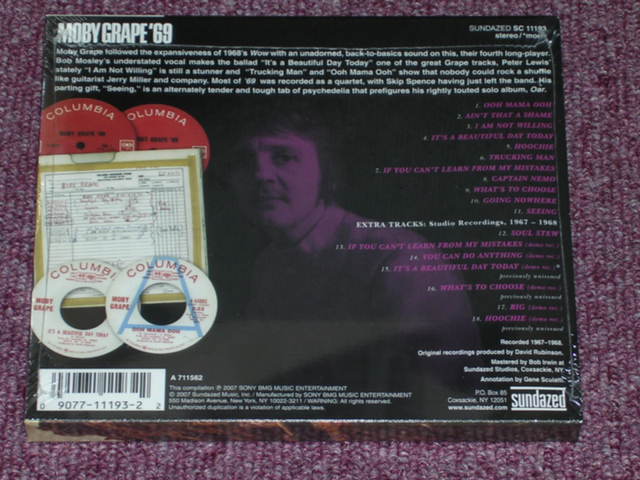 画像: MOBY GRAPE -  '69 /2007 US SEALED NEW CD