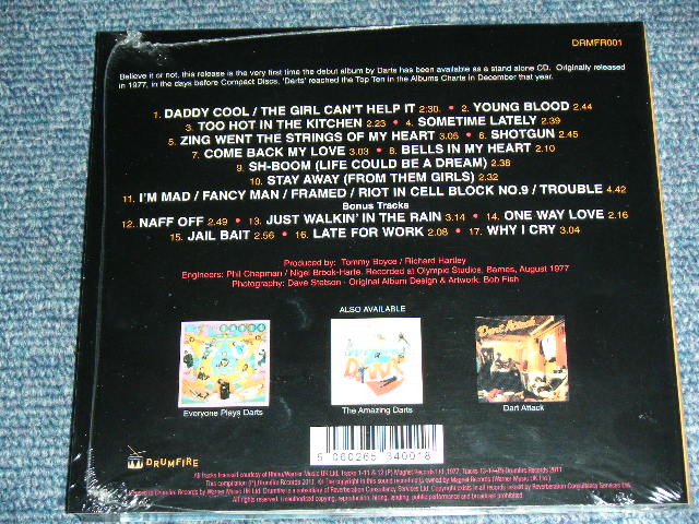 画像: DARTS - DARTS ( ORIGINAL ALBUM + BONUS )  /  2011 UK  Brand New  Sealed CD 