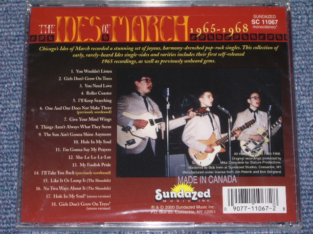 画像: THE IDES OF MARCH -IDEOLOGY 1965-1968  / 2000 US SEALED NEW CD