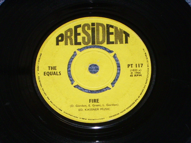 画像: THE EQUALS - I WON'T BE THERE ( Debut Single ) / 1966  UK ORIGINAL 7"SINGLE