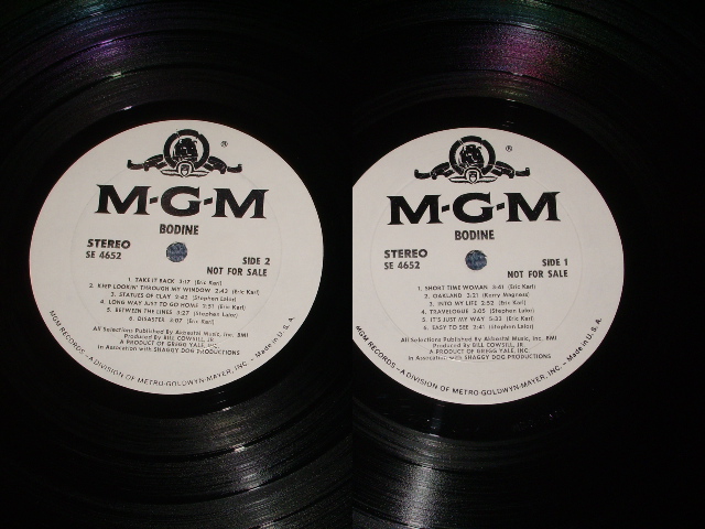 画像: BODINE - BODINE / 1969 US ORIGINAL White Label Promo LP 