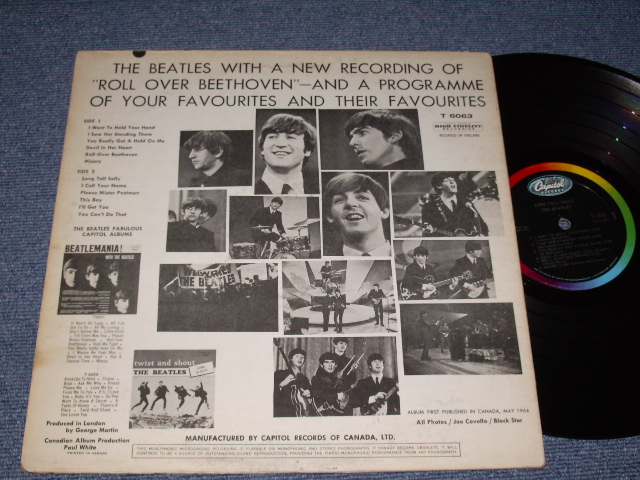 画像: BEATLES - LONG TALL SALLY / 1964 CANADA ORIGINAL "BLACK with RAINBOW COLOR BAND Label" MONO Used LP