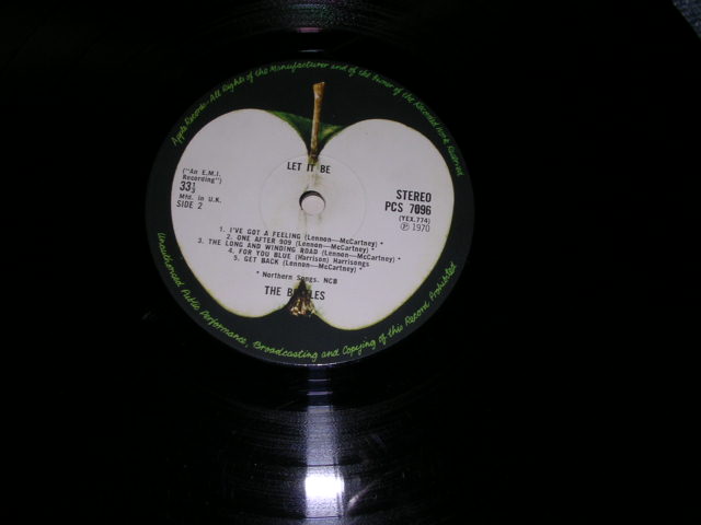 画像: THE BEATLES - LET IT BE ( MATRIX NUMBER 3U/3U ) / 1970 UK ORIGINALLP