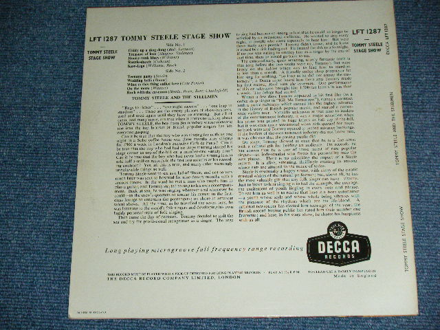 画像: TOMMY STEELE - STAGE SHOW / 1980's UK REISSUE Used 10"LP