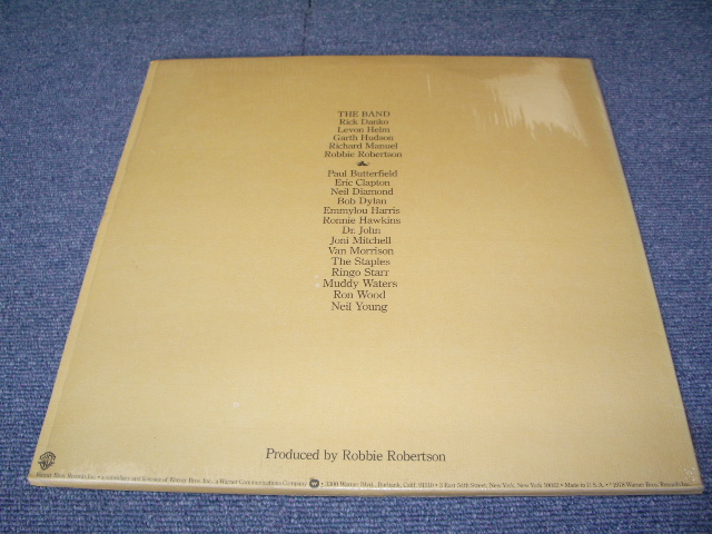 画像: THE BAND  - LAST WALTZ 1978 US ORIGINAL MINT- 3LP 