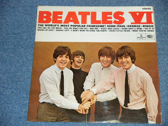 画像1: THE BEATLES - BEATLES VI ( Ex++/MINT- ) / 1966 UK EXPORT  Yellow Parlophone STEREO LP