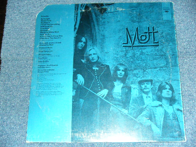 画像: MOTT  - DRIVE ON  /  1975 US ORIGINAL With PROMO Sheet Used LP 