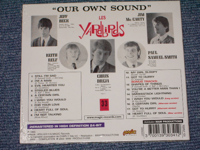 画像: THE YARDBIRDS - OUR OWN SOUND / 2003 FRENCH SEALED CD