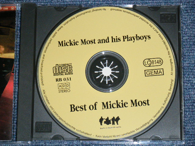 画像: MICKIE MOST AND HIS PLAYBOYS 8 Featuring JIMMY PAGE ) - BEST OF : HEAR THE MOST  / 1998 GERMAN ORIGINAL Brand New CD Press CD Found Dead Stock 