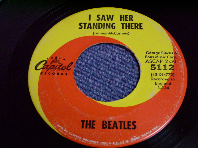 画像: BEATLES - I WANT TO HOLD YOUR HAND / US 7" SINGLE ORIGINAL  With PS