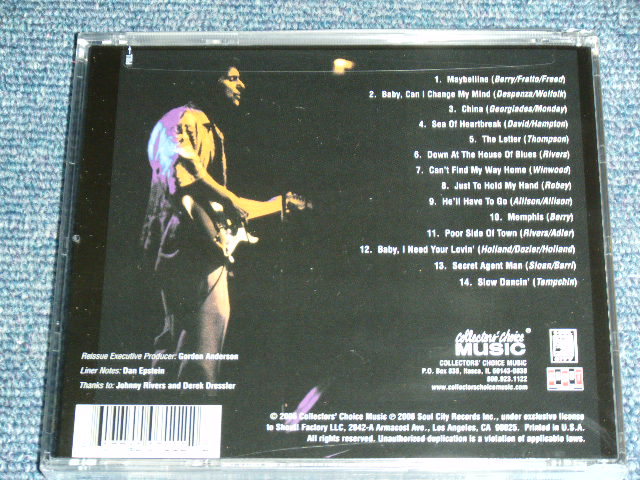 画像: JOHNNY RIVERS - BACK AT THE WHISKY ( NEW  LIVE RECORDINGS)  / 2006 US ORIGINAL Brand New  SEALED CD