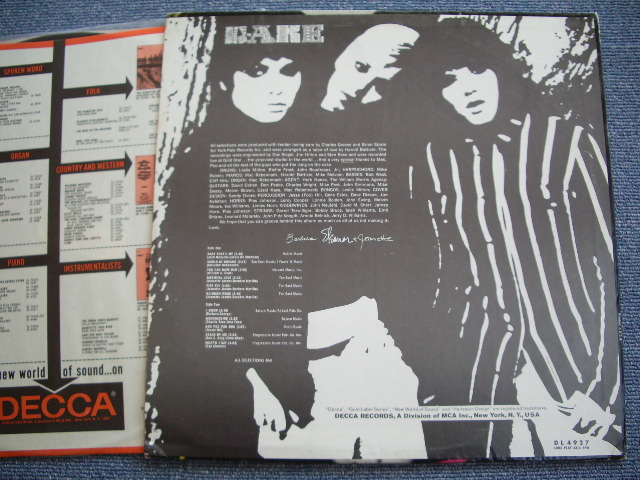 画像: THE CAKE - THE CAKE (Ex+++/MINT-) / 1968 US AMERICA ORIGINAL MONO Used LP 