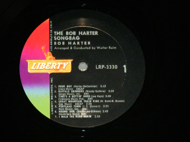 画像: THE BOB HARTER - SONGBAG /1963 US ORIGINAL MONO LP 