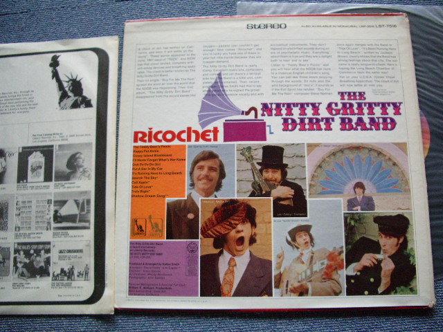 画像: NITTY GRITTY DIRT BAND - RICOCHET   / 1960'S US ORIGINAL LP 