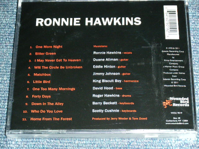 画像: RONNIE HAWKINS ( With DUANE ALLMAN ) - RONNIE HAWKINS  /  2011 US  Brand New  Sealed  CD 