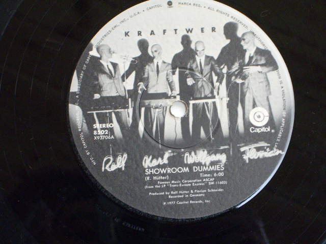 画像: KRAFTWERK  - SHOWROOM DUMMIES / 1977 US EXPROT ONLY 12"Single 