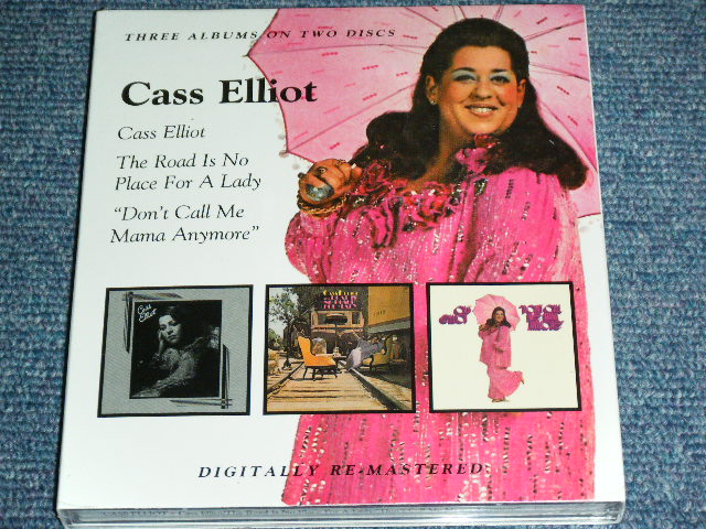 画像1: (MAMA) CASS ELLIOT - CASS ELLITO + THE ROAD IS NO PLACE FOR A LADY + DON'T CALL ME MAMA ANYMORE (70's US ALBUM 3 in 2  ) / 2011 UK  Brand New  Sealed  2CD's  