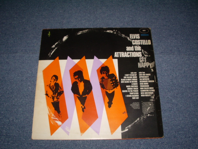 画像: ELVIS COSTELLO - GET HAPPY / 1980 UK ORIGINAL LP
