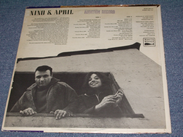 画像: NINO (TEMPO) & APRIL (STEVENS) - ALL STRUNG OUT  / 1967 US ORIGINAL MONO LP 