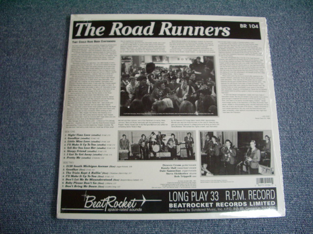 画像: ROAD RUNNERS - THE ROAD RUNNERS. / 1998 US 180 glam HEAVY WEIGHT REISSUE SEALED LP