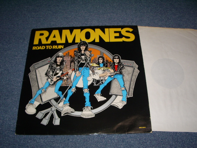 画像1: RAMONES  -  ROAD TO RUIN  / UK ORIGINAL  LP 