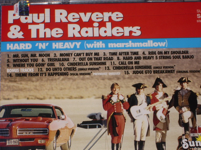 画像: PAUL REVERE & THE RAIDERS - HARD 'N' HEAVY / 2000 US SEALED NEW CD