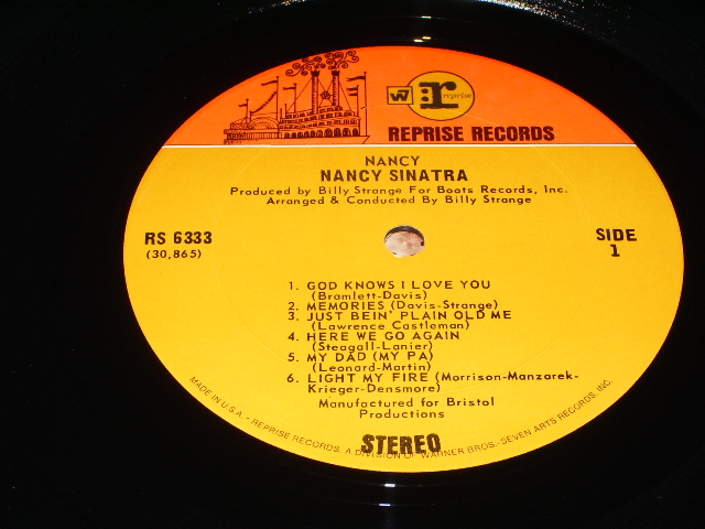 画像: NANCY SINATRA - NANCY (Ex++/MINT-)  / 1969 US AMERICA ORIGINAL STEREO Used   LP 