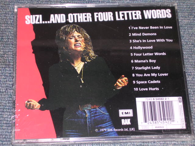 画像: SUZI QUATRO - SUZI...AND OTHER FOUR LETTER WORDS / 1990s AUSTRALIA  SEALED  CD