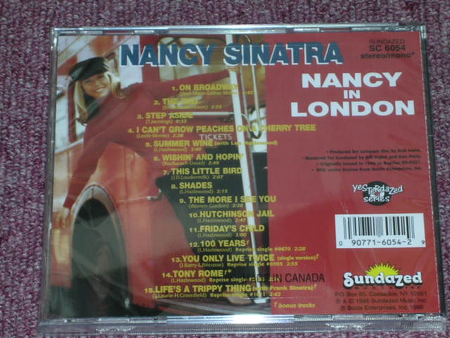 画像: NANCY SINATRA - NANCY IN LONDON / 1995 US Brand New SEALED CD