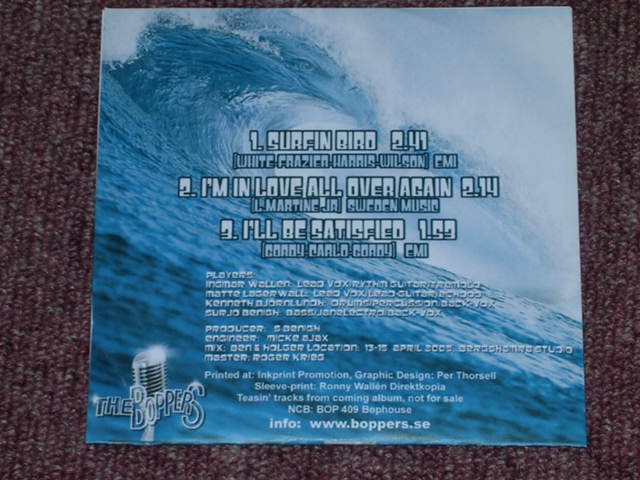 画像: BOPPERS, THE - SURFIN' BIRD  EU  PROMO ONLY CD SINGLE