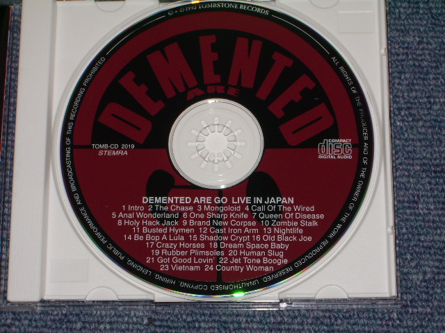 画像: DEMENTED ARE GO - LIVE IN JAPAN / 1993 HOLLAND Brand New CD  