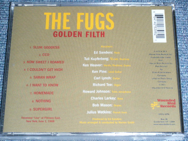 画像: THE FUGS - GOLDEN HITS /  2011 US  Brand New  Sealed  CD 