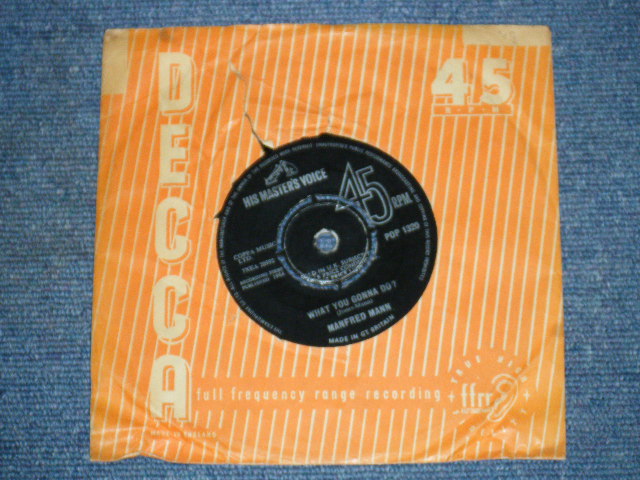 画像: MANFRED MANN - DO WAH DIDDY DIDDY / 1964 UK ORIGINAL 7"Single 