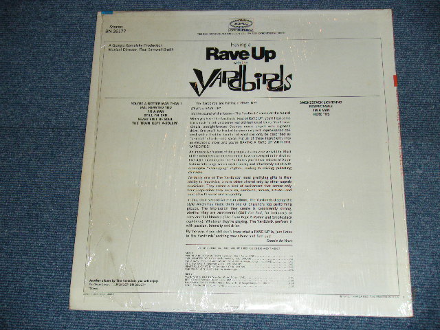 画像: THE YARDBIRDS - HAVING A RAVE UP(Ex++/Ex+++ : 1970's PRESS REALEASED Version ) / 1965 US ORIGINAL STEREO LP 