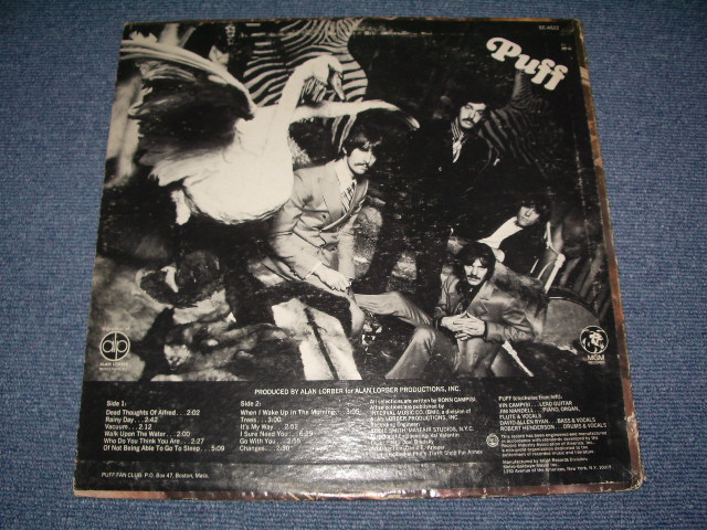 画像: PUFF - PUFF / 1969 US Original Stereo LP  