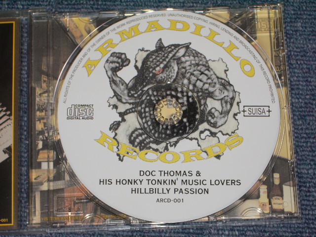 画像: DOC THOMAS & HIS HONEY TONKIN' MUSIC LOVERS - HILLBILLY PASSION / 1996 SWITZERLAND Brand New CD  